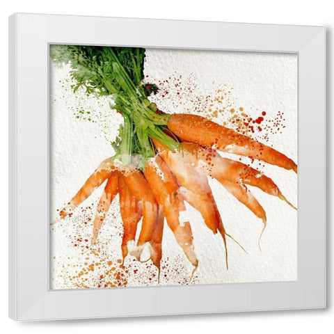 Veggies 3 White Modern Wood Framed Art Print by Allen, Kimberly