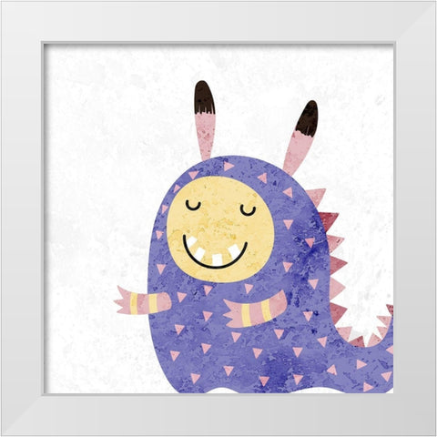 Cutie 2 White Modern Wood Framed Art Print by Allen, Kimberly