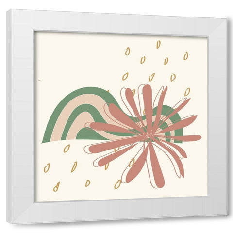 Natural 2 White Modern Wood Framed Art Print by Allen, Kimberly