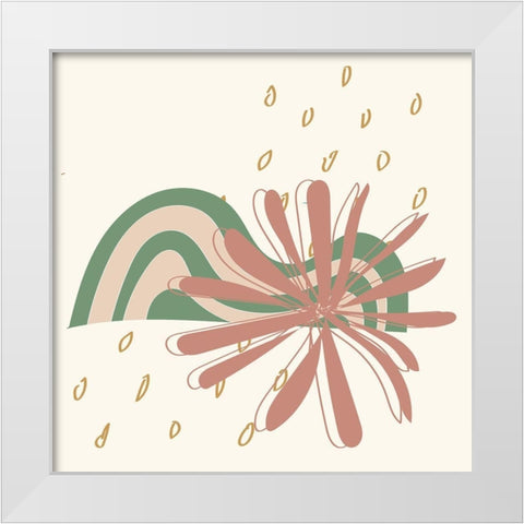 Natural 2 White Modern Wood Framed Art Print by Allen, Kimberly