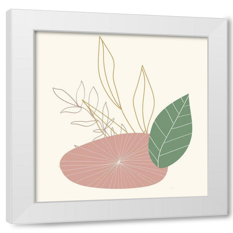 Natural 3 White Modern Wood Framed Art Print by Allen, Kimberly