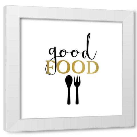 Good Wine 1 White Modern Wood Framed Art Print by Allen, Kimberly