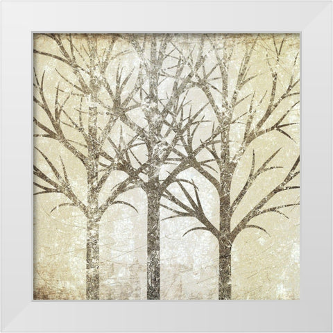 Gilded 1 White Modern Wood Framed Art Print by Allen, Kimberly