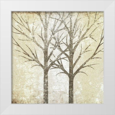 Gilded 2 White Modern Wood Framed Art Print by Allen, Kimberly