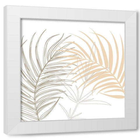 Natural Botanical 1 White Modern Wood Framed Art Print by Allen, Kimberly