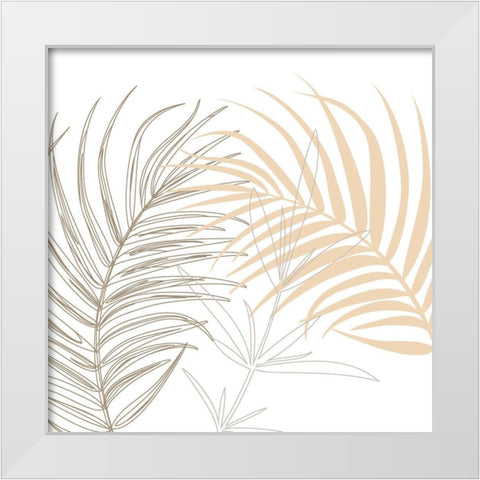 Natural Botanical 1 White Modern Wood Framed Art Print by Allen, Kimberly
