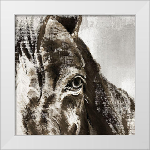 Sketched White Modern Wood Framed Art Print by Allen, Kimberly