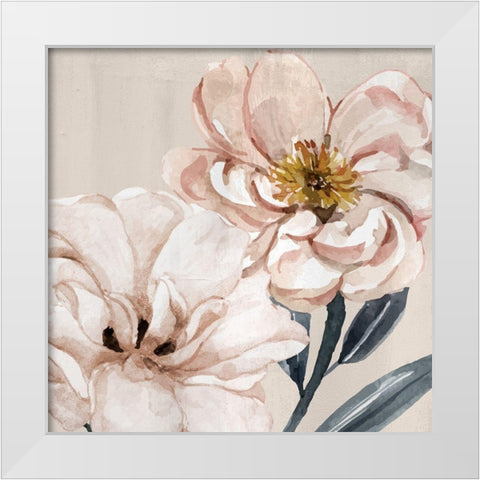 Spring Bloom 1 White Modern Wood Framed Art Print by Allen, Kimberly