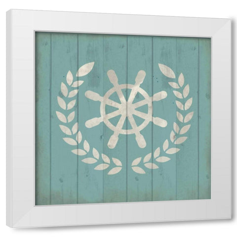 Travel the Sea 2 White Modern Wood Framed Art Print by Allen, Kimberly