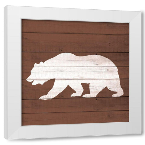 Lake House 2 White Modern Wood Framed Art Print by Allen, Kimberly