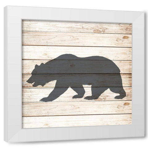 Lake House 2 White Modern Wood Framed Art Print by Allen, Kimberly