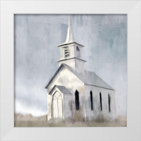 Forgotton White Modern Wood Framed Art Print by Allen, Kimberly