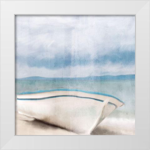 Beached White Modern Wood Framed Art Print by Allen, Kimberly