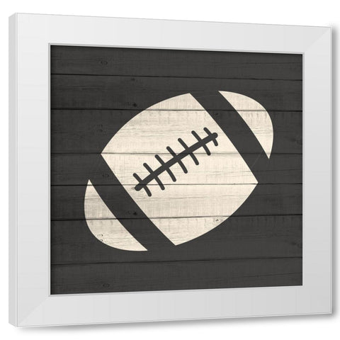 Sports 3 White Modern Wood Framed Art Print by Allen, Kimberly