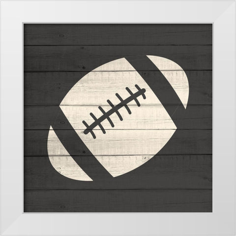 Sports 3 White Modern Wood Framed Art Print by Allen, Kimberly