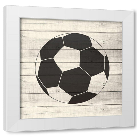 Sports 2 White Modern Wood Framed Art Print by Allen, Kimberly