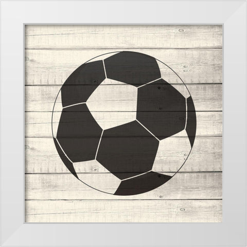 Sports 2 White Modern Wood Framed Art Print by Allen, Kimberly