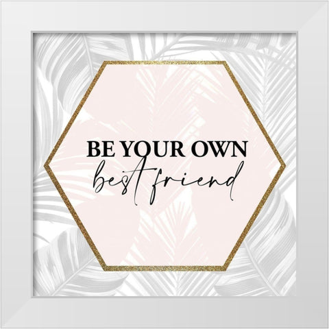 Selfcare 2 White Modern Wood Framed Art Print by Allen, Kimberly