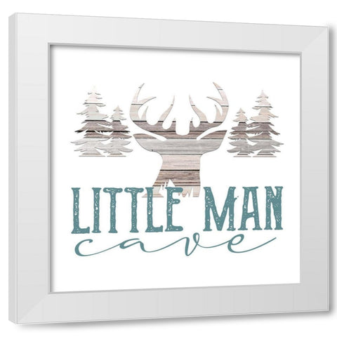 Dream Little Man 2 White Modern Wood Framed Art Print by Allen, Kimberly