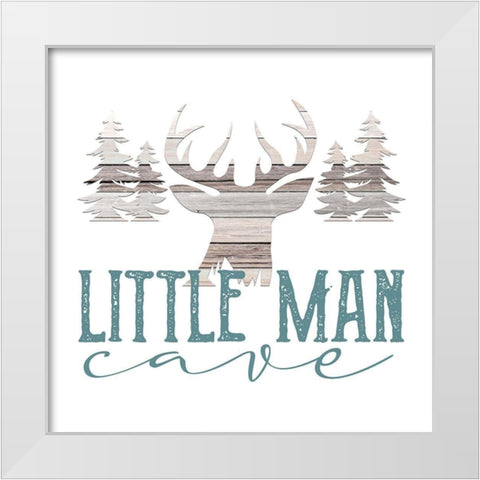 Dream Little Man 2 White Modern Wood Framed Art Print by Allen, Kimberly