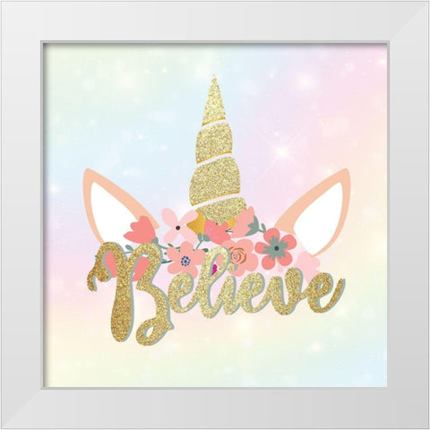 Magical 3 White Modern Wood Framed Art Print by Allen, Kimberly