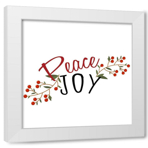 Christmas Presents 3 White Modern Wood Framed Art Print by Allen, Kimberly