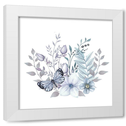 Inspiration 3 White Modern Wood Framed Art Print by Allen, Kimberly