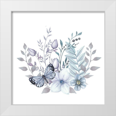 Inspiration 3 White Modern Wood Framed Art Print by Allen, Kimberly