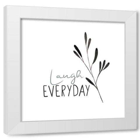 Love Beyond 3 White Modern Wood Framed Art Print by Allen, Kimberly