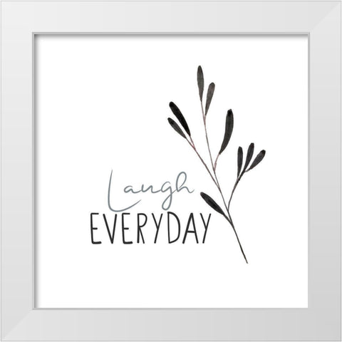 Love Beyond 3 White Modern Wood Framed Art Print by Allen, Kimberly