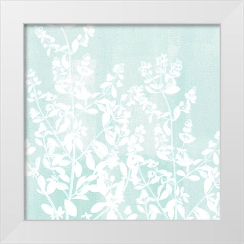 Botany 1 White Modern Wood Framed Art Print by Allen, Kimberly