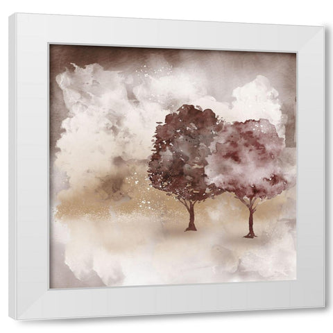 Distance 2 White Modern Wood Framed Art Print by Allen, Kimberly