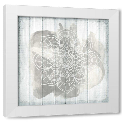 Watercolor 1 White Modern Wood Framed Art Print by Allen, Kimberly