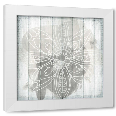 Watercolor 2 White Modern Wood Framed Art Print by Allen, Kimberly