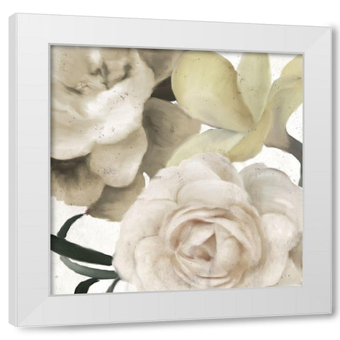Fall Blooms 2 Golden White Modern Wood Framed Art Print by Allen, Kimberly