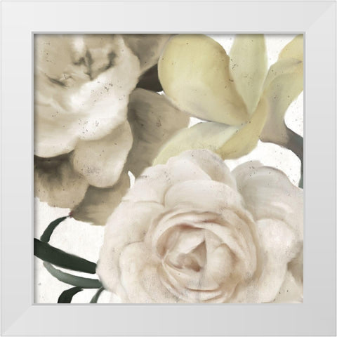 Fall Blooms 2 Golden White Modern Wood Framed Art Print by Allen, Kimberly