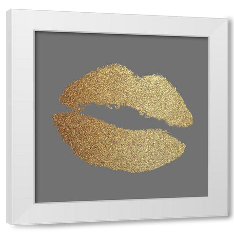 Fashionista 7 White Modern Wood Framed Art Print by Allen, Kimberly