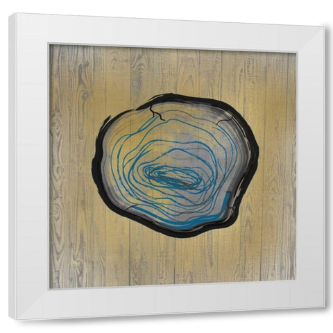 Country Minerals 1 White Modern Wood Framed Art Print by Allen, Kimberly