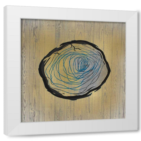 Country Minerals 4 White Modern Wood Framed Art Print by Allen, Kimberly