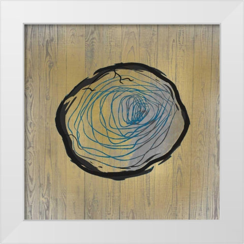 Country Minerals 4 White Modern Wood Framed Art Print by Allen, Kimberly