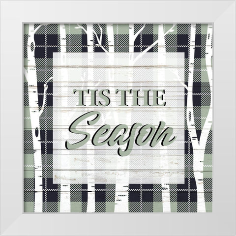 Forest 2 White Modern Wood Framed Art Print by Allen, Kimberly