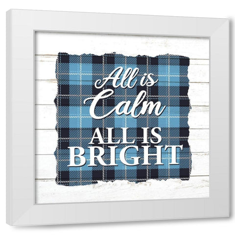 Winter Snow 2 White Modern Wood Framed Art Print by Allen, Kimberly