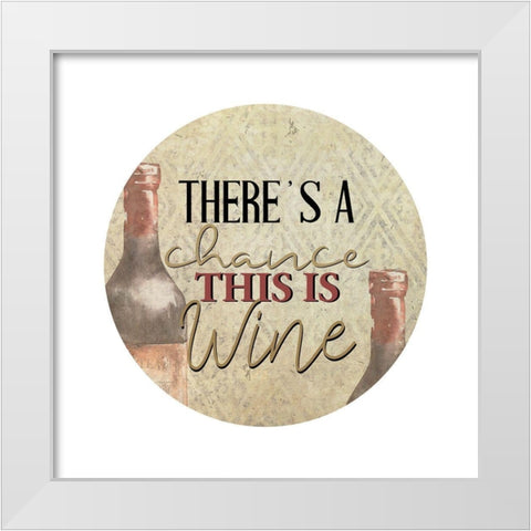 Vineyard View 13 White Modern Wood Framed Art Print by Allen, Kimberly