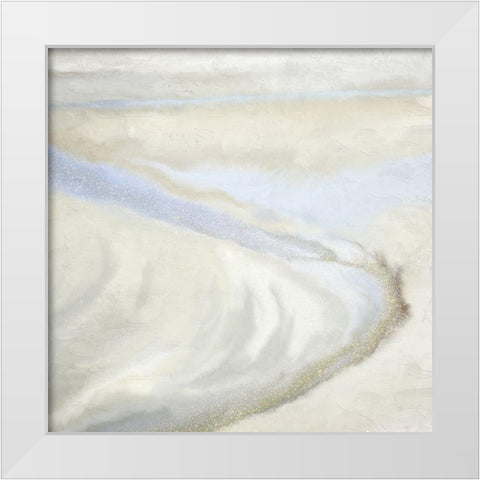 Sparkle White Modern Wood Framed Art Print by Allen, Kimberly
