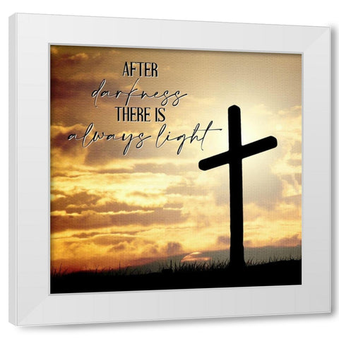 After Darkness White Modern Wood Framed Art Print by Allen, Kimberly
