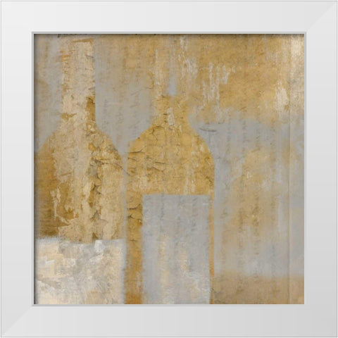 Aged Vino White Modern Wood Framed Art Print by Allen, Kimberly