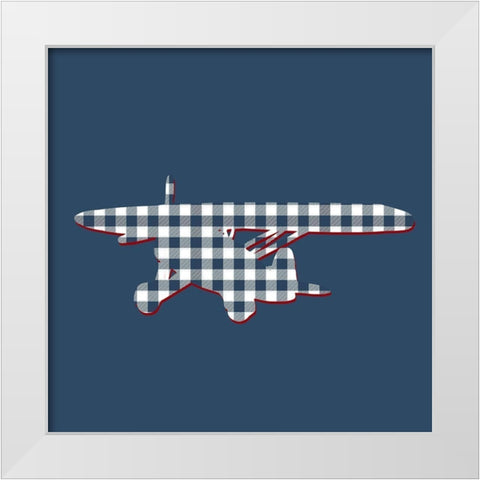 Up 4 White Modern Wood Framed Art Print by Allen, Kimberly