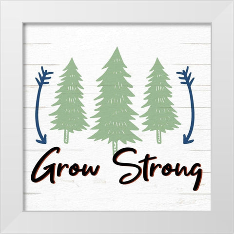 Have Fun 4 White Modern Wood Framed Art Print by Allen, Kimberly