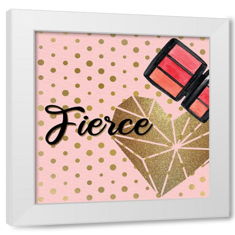 Diva 2 V3 White Modern Wood Framed Art Print by Allen, Kimberly