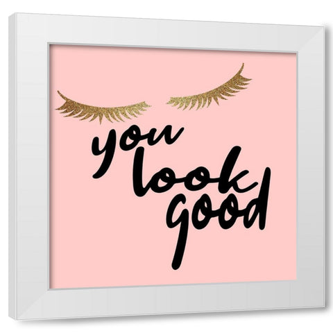 You Look White Modern Wood Framed Art Print by Allen, Kimberly